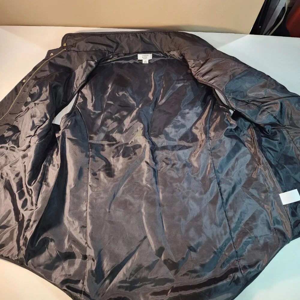 Crown & Ivy Women's Black Quilted Puffer Vest Size 1X - Picture 6 of 8